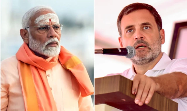 नरेंद्र मोदी और राहुल गांधी