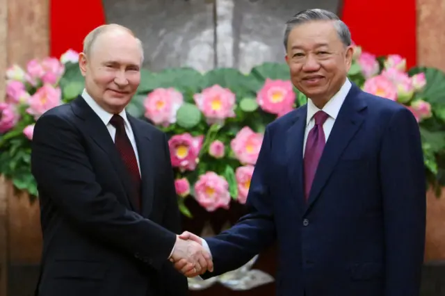 Ông Putin và ông Tô Lâm