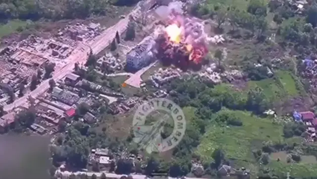 Кадр из видео, опубликованного в канале Fighterbomber