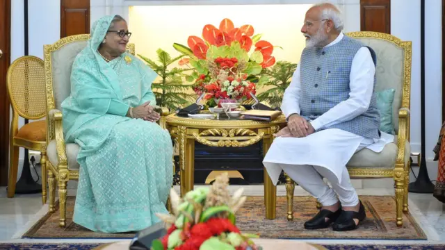 शेख हसीना और नरेंद्र मोदी
