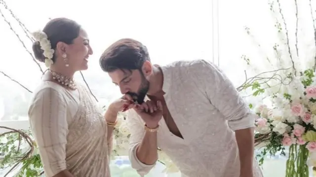 सोनाक्षी सिन्हा और ज़हीर इक़बाल