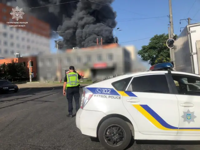Полиция опубликовала фото последствий удара