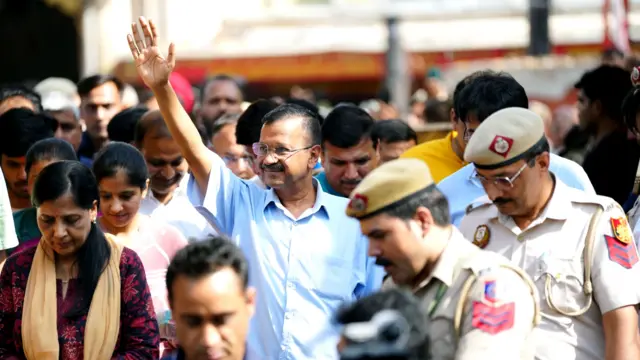 दिल्ली के मुख्यमंत्री अरविंद केजरीवाल