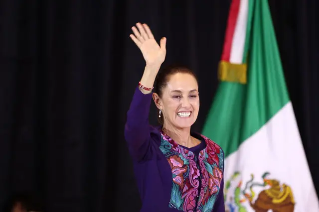 Claudia Sheinbaum emeriela ntuliaka mba Mexico iji bụrụ nwaanyị mbụ ga-anọ n'ọkwa ahụ