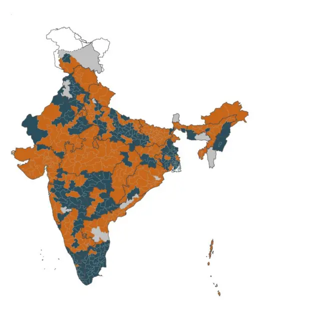 ভারতের নির্বাচনি মানচিত্র