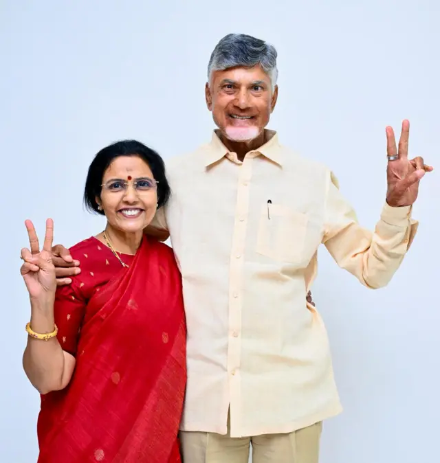 చంద్రబాబు నాయుడు కుటుంట సభ్యుల సంబరాలు