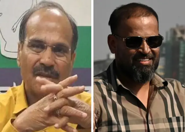 ছবি- অধীর রঞ্জন চৌধুরী ও ইউসুফ পাঠান।