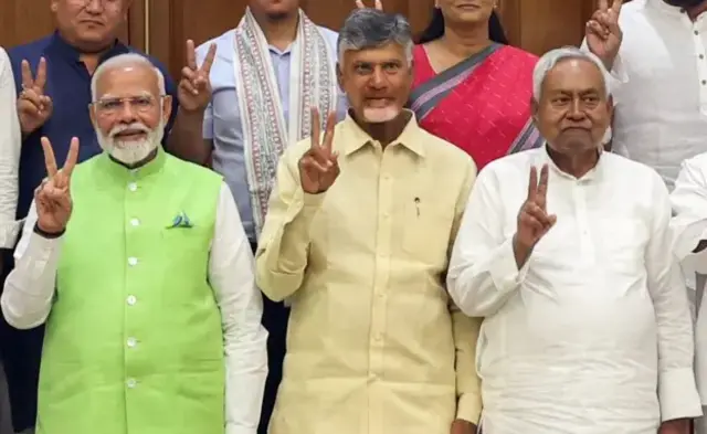 नितीश कुमार आणि चंद्राबाबू नायडू यांना एकत्र ठेवणं हे नरेंद्र मोदींसमोरचं मोठं आव्हान का आहे?