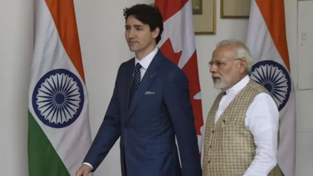 नरेंद्र मोदी, जस्टिन ट्रूडो
