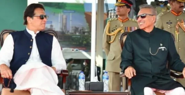 عارف علوی، عمران خان