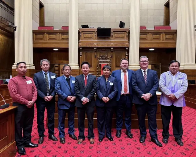 NUG ဝန်ကြီးဒေါ်ဇင်မာအောင်နဲ့ ဩစတြေးလျ လွှတ်တော်ကိုယ်စားလှယ်တွေ