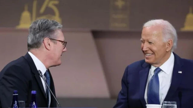 किएर स्टार्मर और जो बाइडन