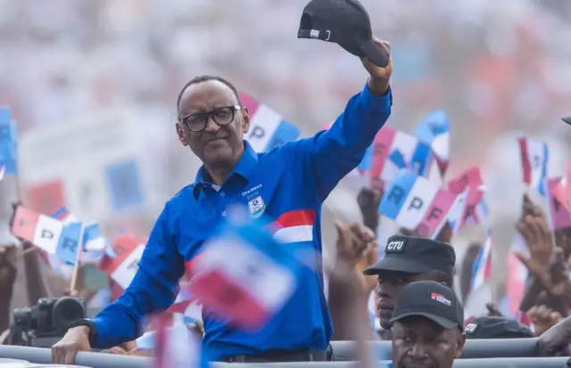 Paul Kagame mu bikorwa byo kwiyamamaza