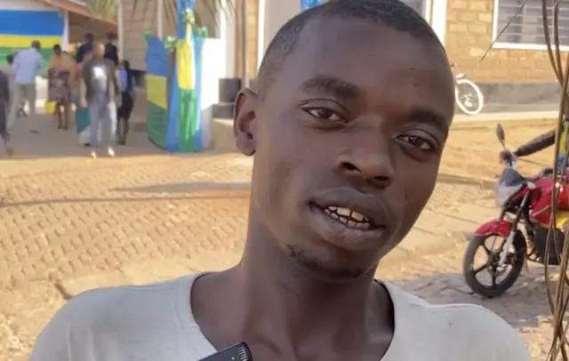 Daniel Iradukunda watoye bwa mbere asaba ko uwo yatoye natsinda yamuvana mu bukene no kutagira aho aba