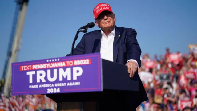 अमेरिका के पूर्व राष्ट्रपति डोनाल्ड ट्रंप