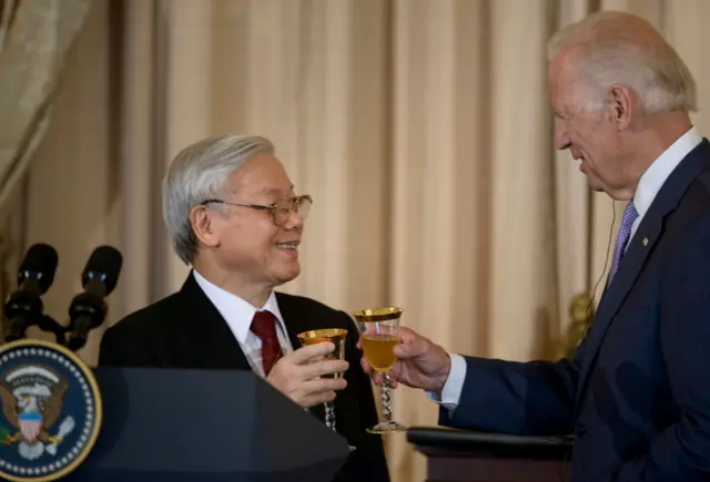 Ông Trọng và ông Biden