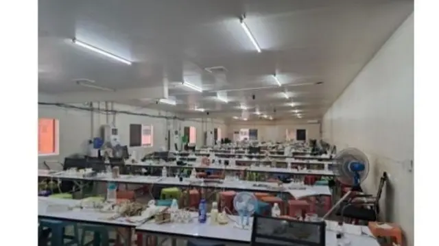 တရုတ်နိုင်ငံသားတွေ တရားမဝင် အွန်လိုင်းလောင်းကစားလုပ်ကိုင်တဲ့နေရာ