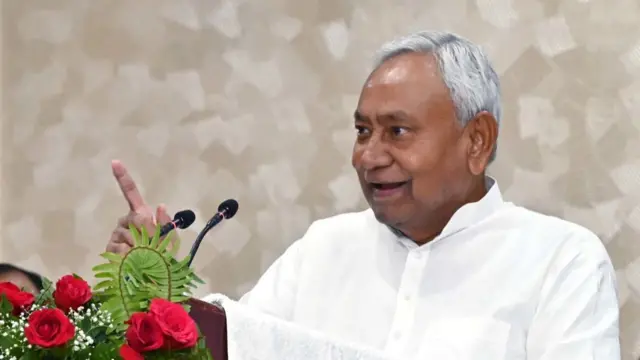 बिहार के मुख्यमंत्री नीतीश कुमार