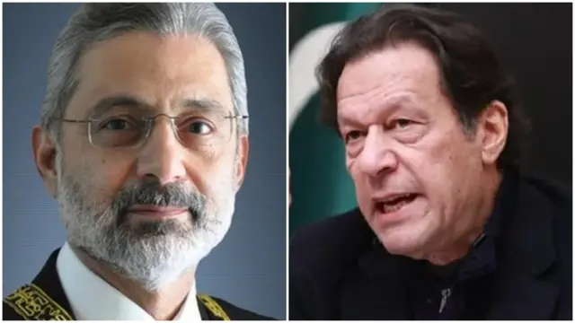 عمران خان، جسٹس قاضی فائز عیسیٰ