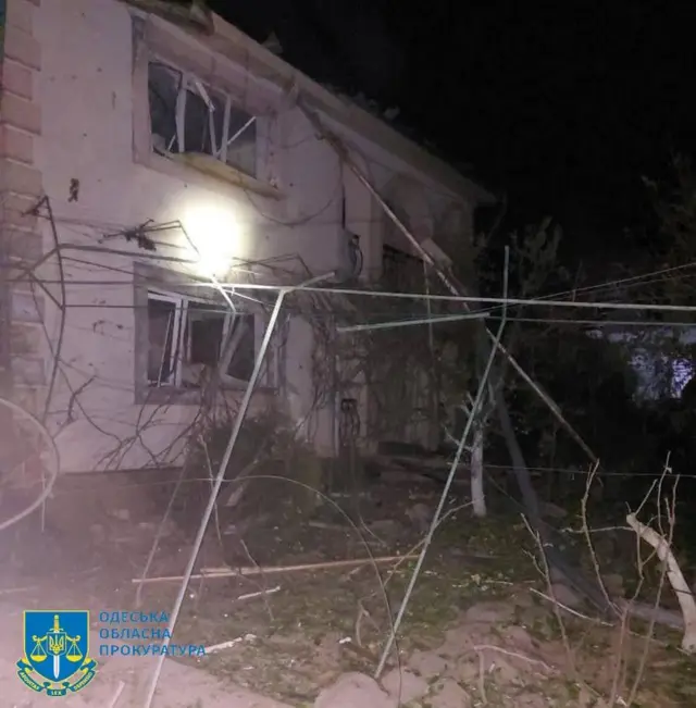 Последствия удара по Одесской области