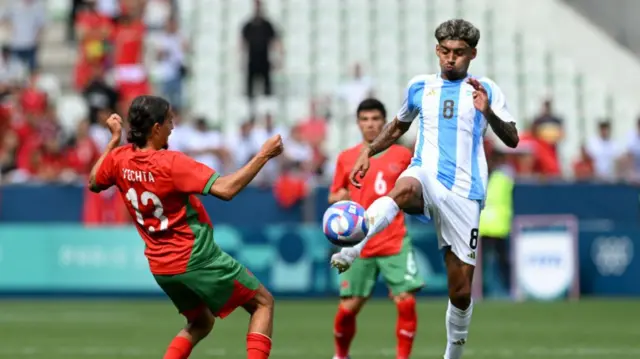 अर्जेंटीना के खिलाड़ी क्रिस्टियन मेडिना