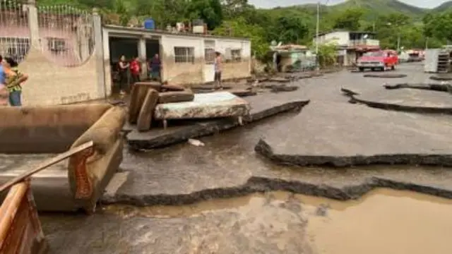 Hurricane Beryl damages