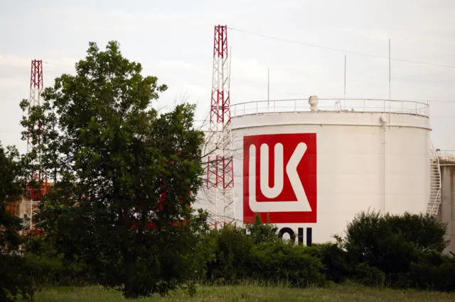 Нефтехранилище «Лукойла» в Болгарии