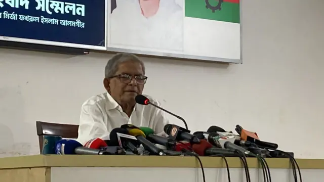 বিএনপি মহাসচিব মির্জা ফখরুল ইসলাম আলমগীর