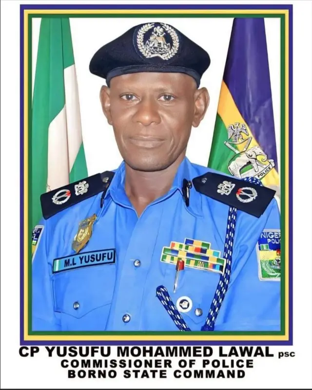 Kọmịshọna ndị uweojii na Borno bụ Yusufu Lawal