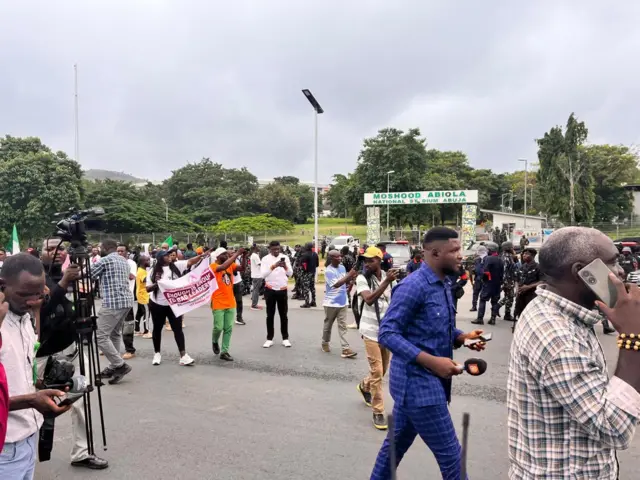 Protest in Abuja