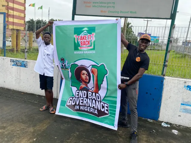 EndBadGovernanceinNIgeria protest