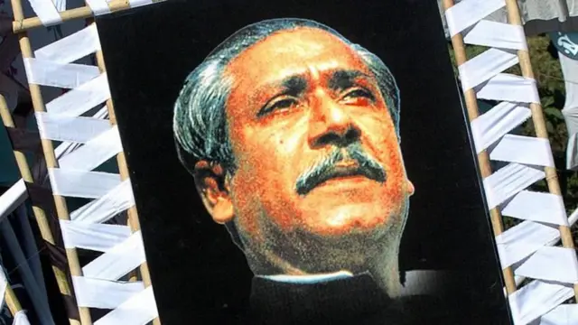 শেখ মুজিবুর রহমানের প্রতিকৃতি