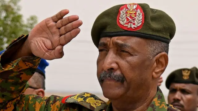 Gaggeessaa waraana Sudaan Abdulfattaa al-Burhaan jila marii nageenyaa Jenevaarratti hirmaatu erguu didan