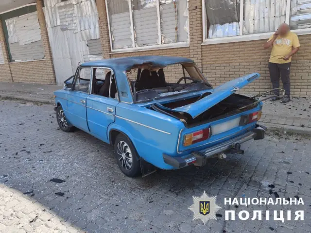 Поврежденный автомобиль