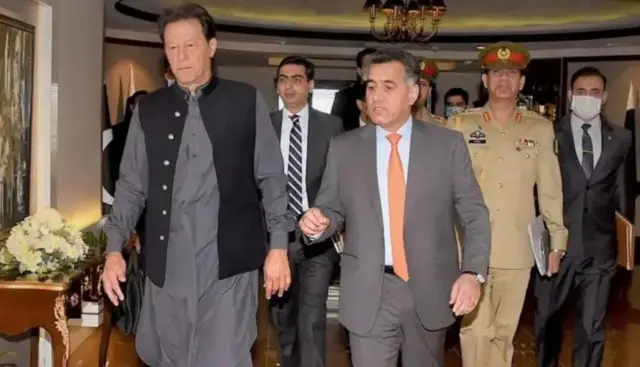 عمران خان فیض حمید