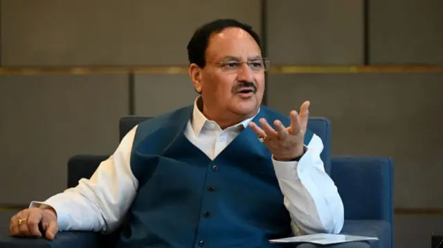 स्वास्थ्य मंत्री जेपी नड्डा