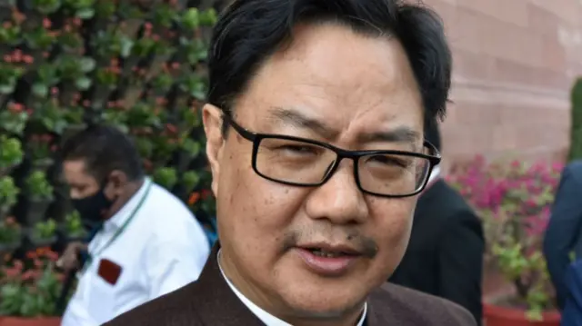 किरेन रिजीजू (फ़ाइल फ़ोटो)