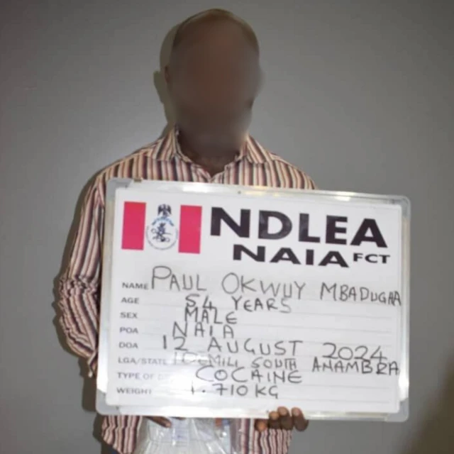 Onye njem na-aga Vietnam anyụọla akpa cocain 88 n’Abuja