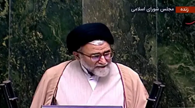 اسماعیل خطیب وزیر پیشنهادی دولت چهاردهم در مجلس