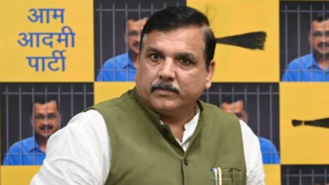 आम आदमी पार्टी के नेता संजय सिंह (फ़ाइल फ़ोटो)