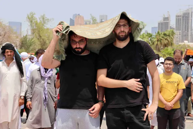 عزاداران در دوحه قطر