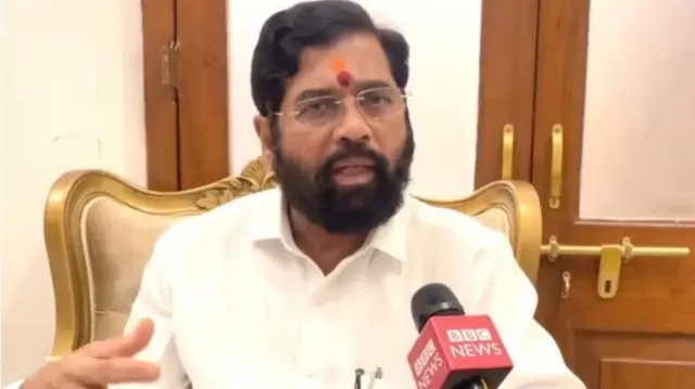 महाराष्ट्र के मुख्यमंत्री एकनाथ शिंदे