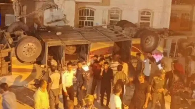 ایران بس حادثہ