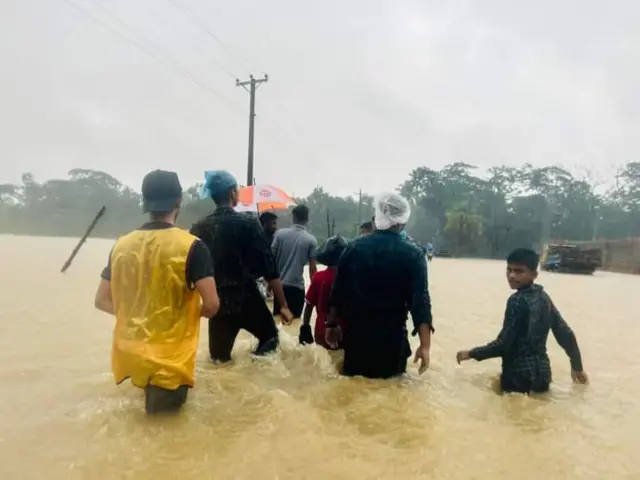 বন্যায় দুর্ভোগে ফেনীর মানুষ
