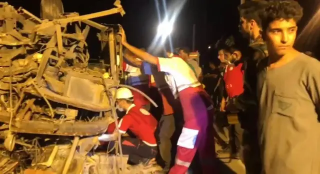 ایران ٹریفک حادثہ