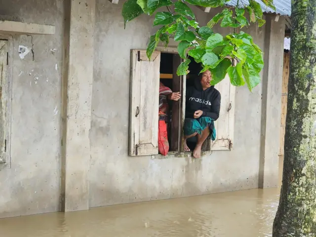 খাগড়াছড়ি জেলার পানিবন্দী মানুষ