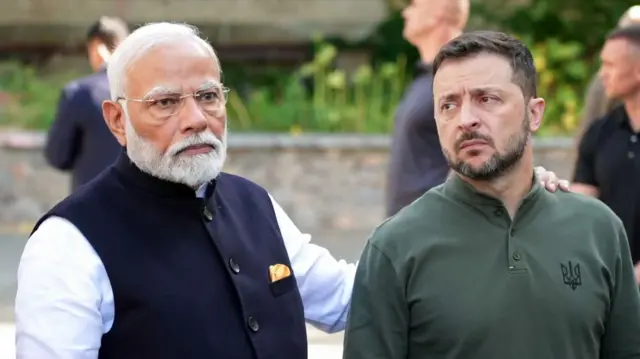 मोदी और ज़ेलेंस्की