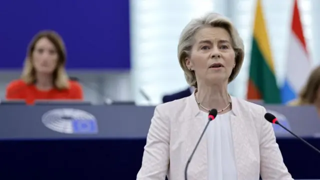 Pirezidantiin Komishinii Awurooppaa Ursulaa Voon Der Leyen
