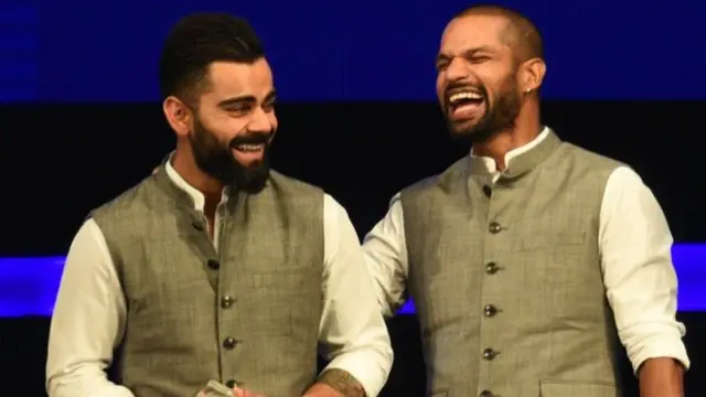 विराट कोहली और शिखर धवन