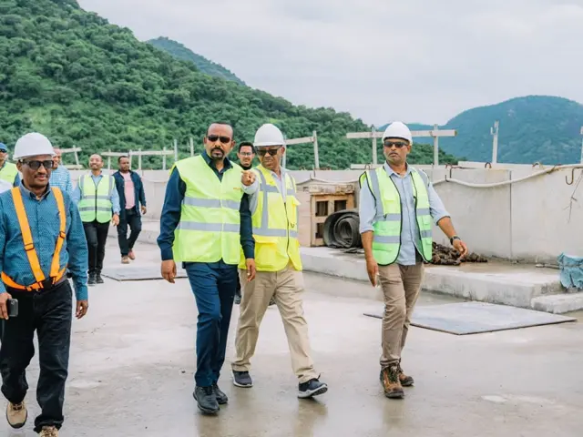 MM Abiy iddoo pirojektiin hidha haaromsaa itti hojjetamaa jiru- Gubaa wayita daawwatan